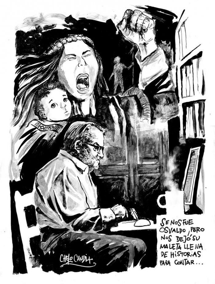 Dibujo de Chelo Candia