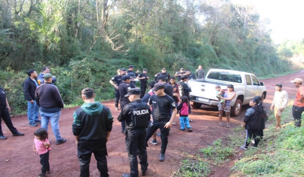 Comunidad Mbya se defiende ante dos usurpaciones de su territorio en Misiones